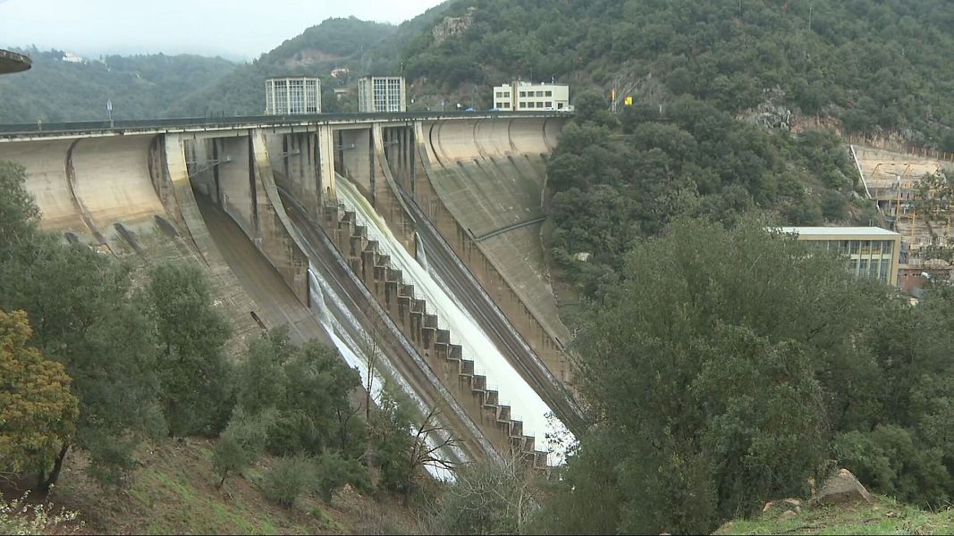 El pant� de Sau es troba al 96,5% de la seva capacitat