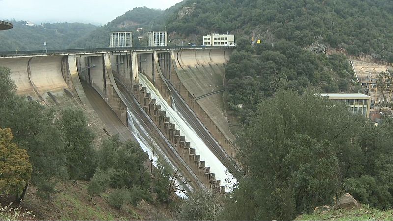 Els embassaments catalans, plens a vessar despr�s de les �ltimes pluges