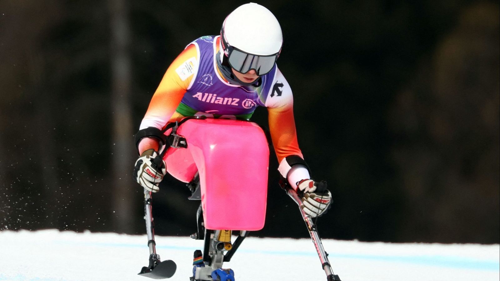 Audrey suma su segundo oro tras imponerse en la combinada alpina - Juegos Paralímpicos de Milano Cortina 2026 | Ver