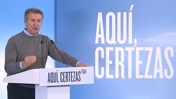 Feij�o critica que "Vox sea �til a Pedro S�nchez" dificultando las negociaciones en Extremadura y en Arag�n