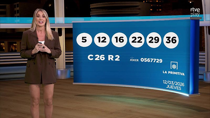 Sorteo de la BonoLoto, Primitiva y Lotería Nacional del jueves 12 de marzo