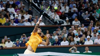 Alcaraz ya est� en octavos de Indian Wells tras acabar con Rinderknech en tres sets