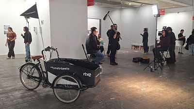 Metr�polis captura la energ�a de ARCO 2026 desde su ?bici-m�vil?