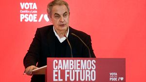 Zapatero carga contra la guerra "ilegal" en Ir�n y la derecha: "Valientes con los inmigrantes y sumisos con Trump"