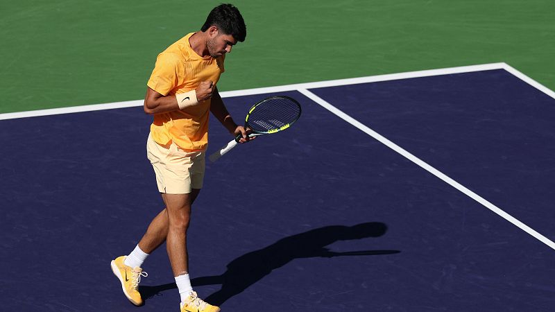 Carlos Alcaraz vence a Ruud y ya est� en cuartos de final de Indian Wells