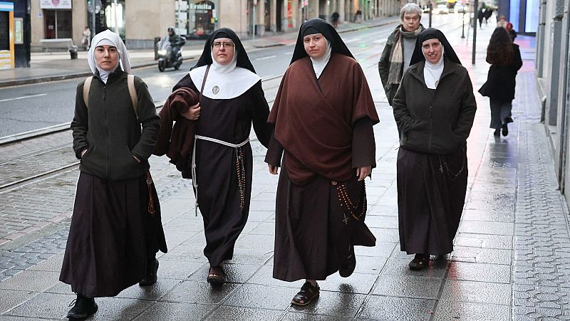 Las exmonjas de Belorado reposan su angustia en Toledo, mientras buscan vivienda tras el desahucio