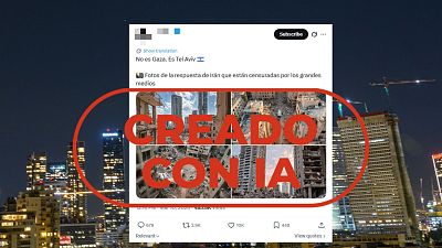 Cuidado, esta publicaci�n contiene im�genes hechas con IA que ubican en Tel Aviv