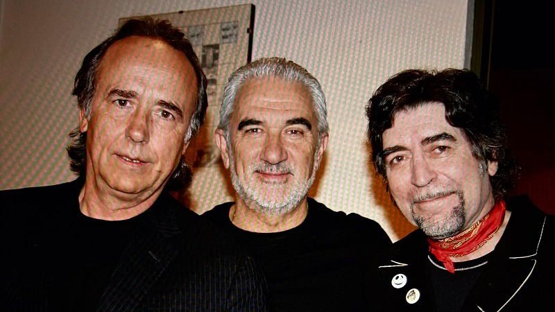 Foto Berry con Serrat y Sabina