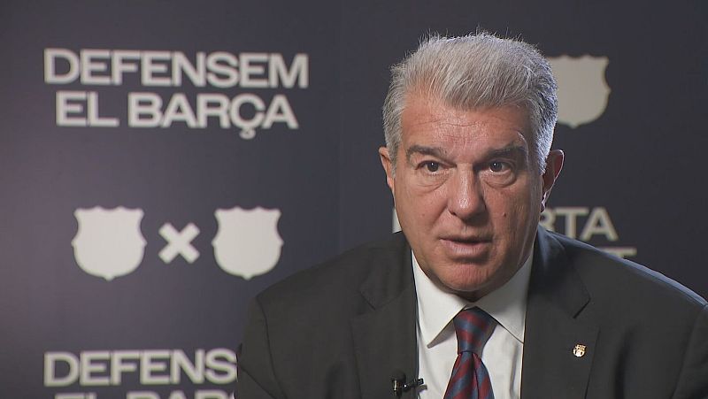 Joan Laporta, a RTVE: "Ser�a una temeridad elegir a V�ctor Font, es un tecn�crata escondido detr�s de un excel"