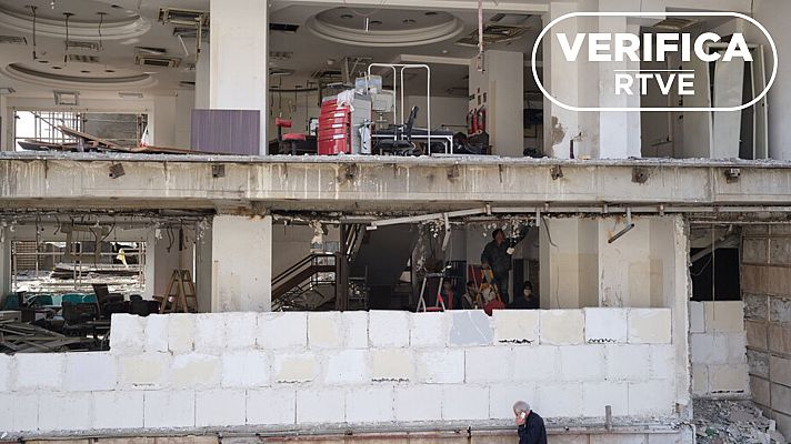 Mapas e im�genes verificadas de la destrucci�n de edificios civiles en Ir�n