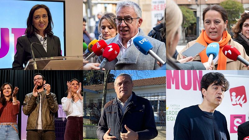 Los partidos regionalistas, de izquierdas y Ciudadanos apelan al "voto útil" en el cierre de campaña en Castilla y León