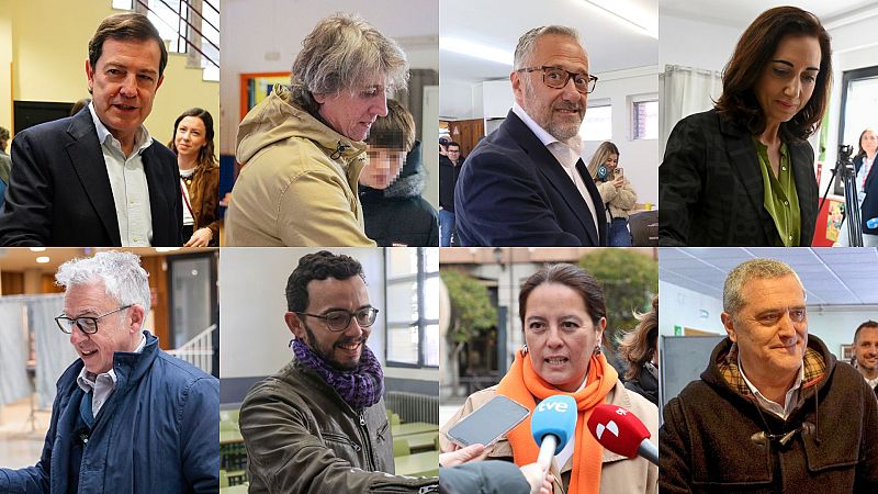 Los candidatos llaman a votar con "ilusión" y "esperanza" en las elecciones en Castilla y León