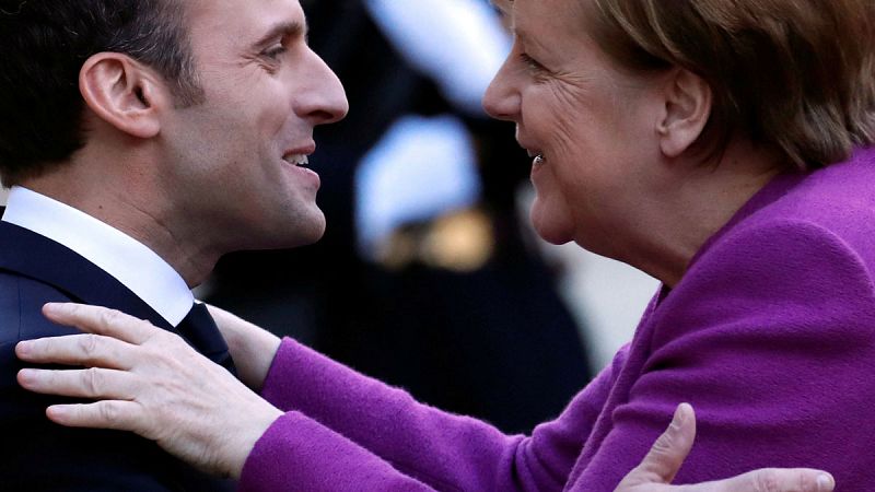 Macron y Merkel preparan un plan "claro y ambicioso" para reformar la UE: "Ahora estamos listos"