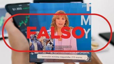 Alejandra Herranz no promociona una consultor�a de inversiones en criptomonedas en el Telediario, es un 'deepfake'