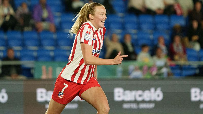 Jensen sella en Tenerife el billete del Atlético de Madrid a su séptima final de la Copa de la Reina