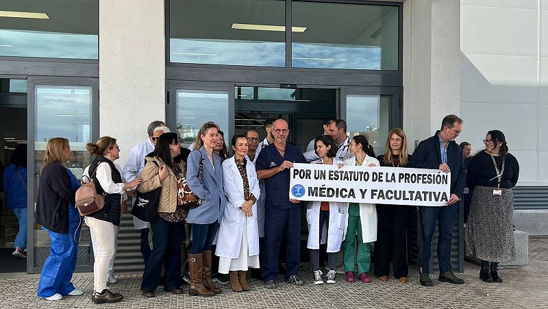 Poca participación de los médicos de Melilla en la huelga nacional que se desarrolla esta semana para reclamar un estatuto propio