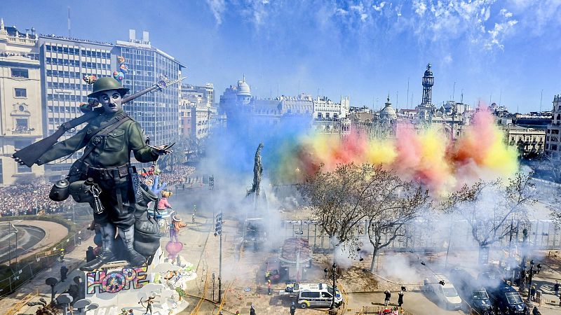 Fallas de Valencia 2026, Mascletà hoy en directo: las fiestas llegan a su fin con la Mascletà y la Cremà final