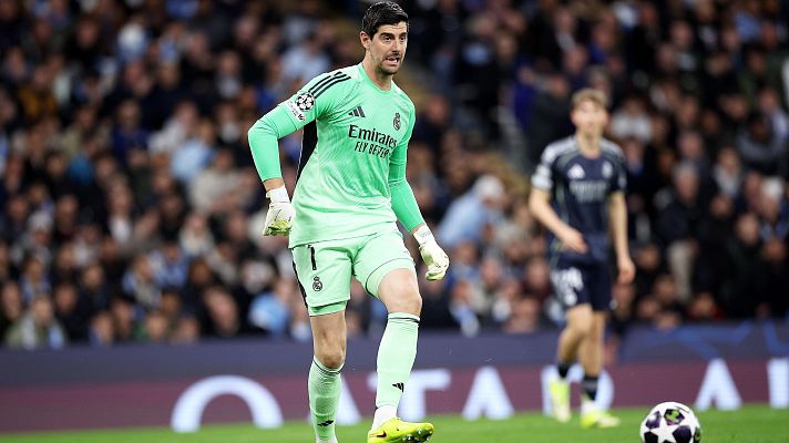 Real Madrid: lesi�n de Thibaut Courtois