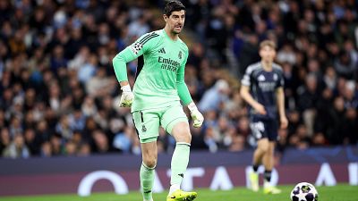 Real Madrid: lesi�n de Thibaut Courtois