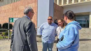 Familiares de la mujer asesinada por su pareja en Torremolinos, M�laga