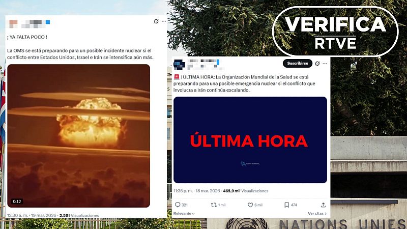 La OMS se mantiene "vigilante" ante una posible amenaza nuclear, pero no habla de emergencia inminente