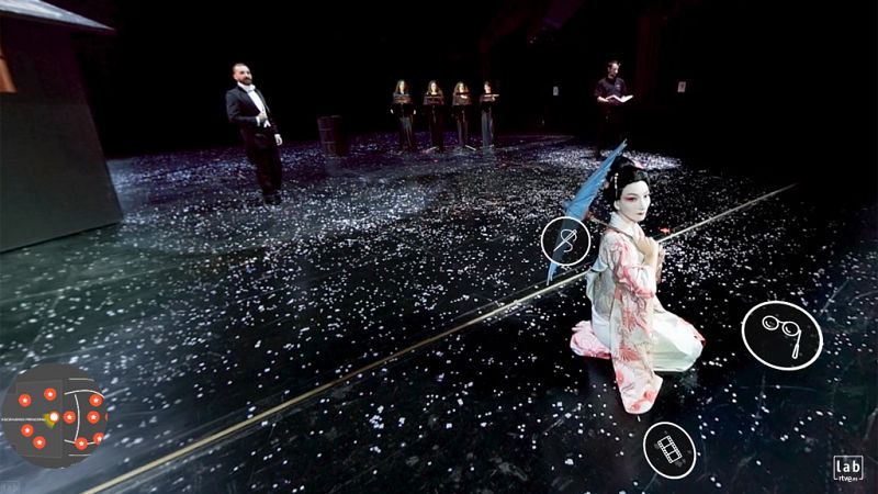 El Lab de RTVE.es estrena un recorrido privado e interactivo por el Teatro Real en 360º con invitados exclusivos