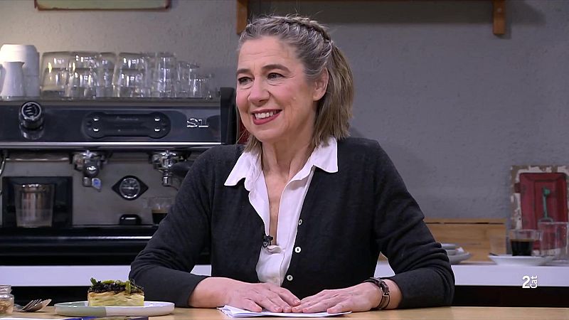 Aix� es fa el fricand� d'alberg�nia de l'�ltim llibre de receptes d'Ada Parellada