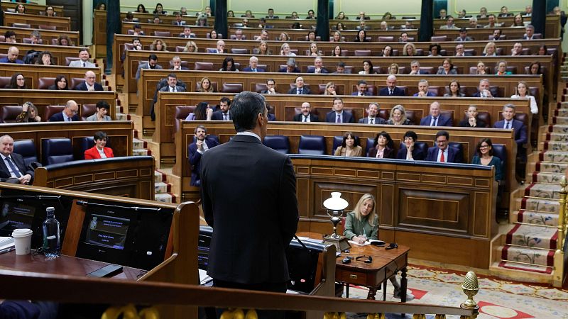 En directo, S�nchez comparece en el Congreso antes de afrontar la sesi�n de control