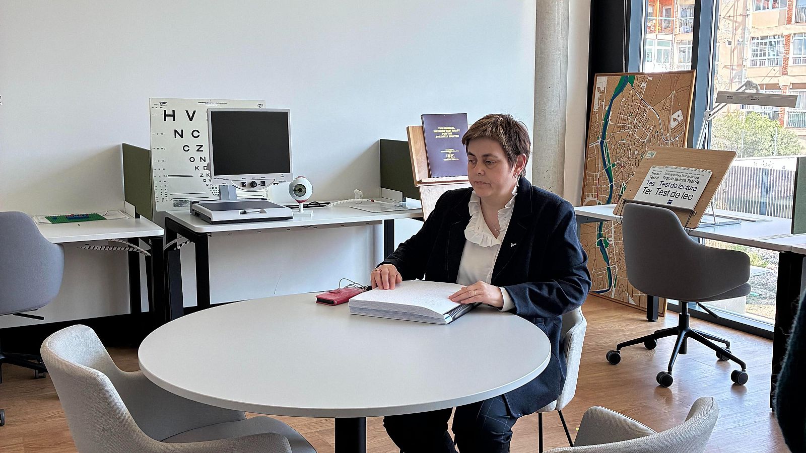 La Once en Valladolid cuenta con una biblioteca que recoge más de 6.500 volúmenes traducidos al braille