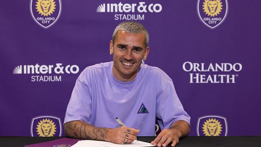 Griezmann culmina su fichaje por el Orlando City a partir de la pr�xima temporada.