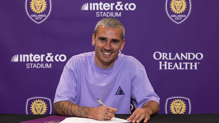 Griezmann culmina su fichaje por el Orlando City a partir de la pr�xima temporada.