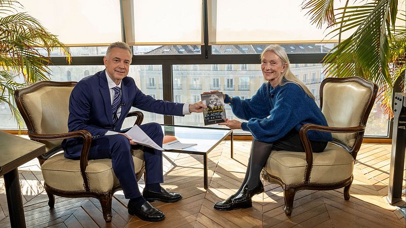 La modelo y actriz Pino Montesdeoca, esta semana en 'Plano General'