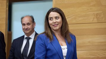 La vicepresidenta de la Mesa de la Asamblea, Ana Mill�n, durante una Pleno de la Asamblea de Madrid.