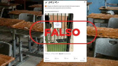 Los colegios de Madrid no crean entradas "solo para mujeres musulmanas": esta imagen es de un centro isl�mico