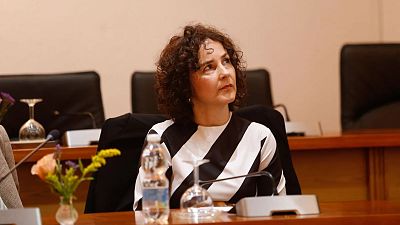 La subdirectora de la c�tedra RTVE-US, M� �ngeles Mart�nez-Garc�a, recibe el premio 'mujeres pioneras'