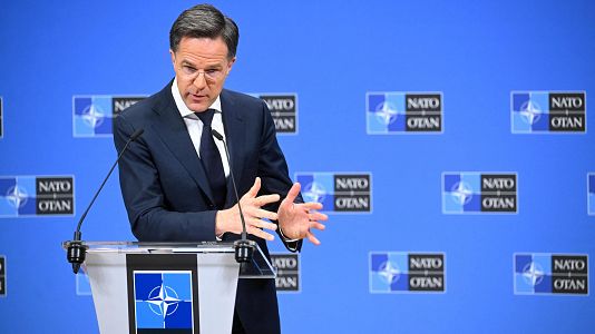 Mark Rutte presenta el informe anual de la OTAN