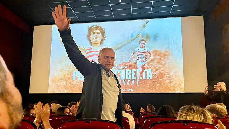 'Pere Casacuberta, esprint trencat', s'ha estrenat avui en una sessió especial als Cines Sucre de Vic