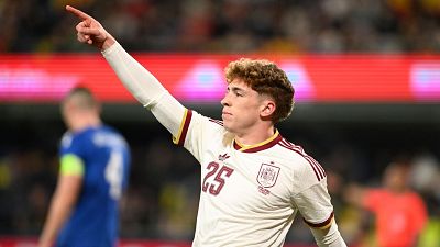 V�ctor Mu�oz, a RTVE tras su gran debut con la selecci�n: "De la Fuente te transmite toda la confianza del mundo"