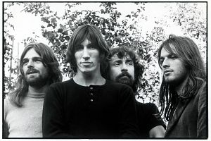 La formaci�n cl�sica de Pink Floyd