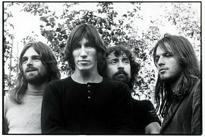 La formaci�n cl�sica de Pink Floyd