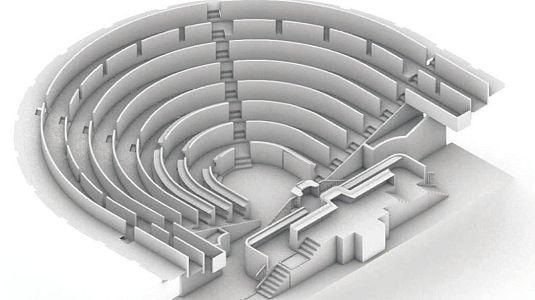 Imagen de la reforma del Congreso que se quiere realizar para mejorar su accesibilidad.