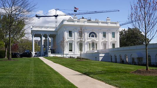 Un juez ordena la suspensi�n de la construcci�n del sal�n de baile de Trump en la Casa Blanca