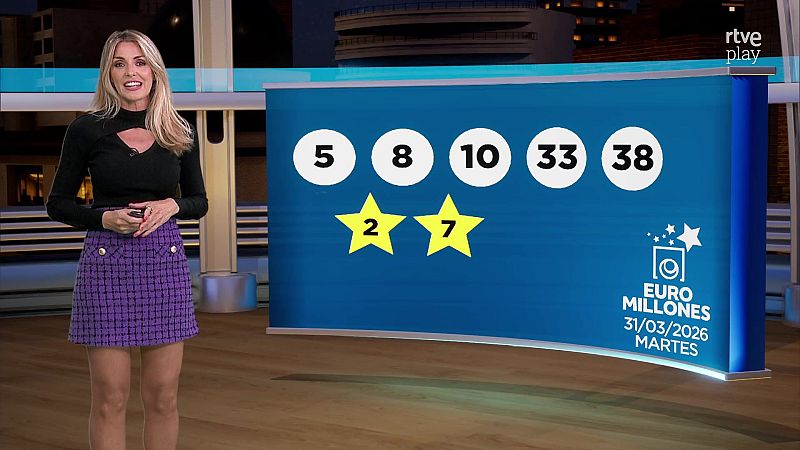 Sorteo de la BonoLoto y Euromillones del martes 31 de marzo