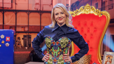 Henar �lvarez, presentadora de 'Al cielo con ella'