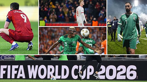 El largo adi�s de Italia y la triste despedida de Lewandowski: las grandes ausencias del Mundial 2026