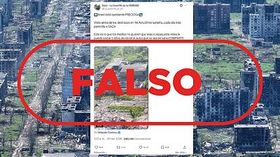 No es Israel en la actualidad, son im�genes de la guerra en Ucrania en 2023