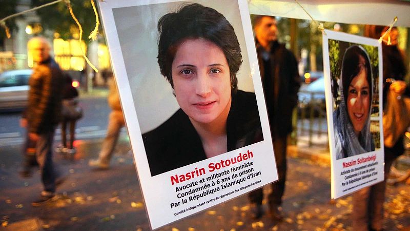 Irán detiene a la activista Nasrin Sotoudeh, según denuncia su familia