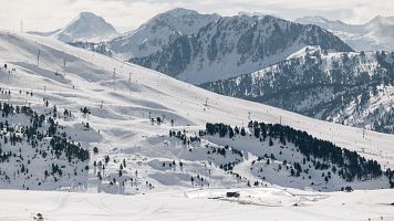 L'estaci� de Baqueira Beret viu amb gruixos importants de neu els �ltims dies d'una temporada d'esqu� excepcional