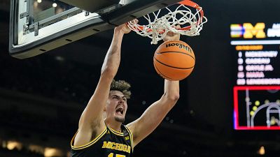 El espa�ol Aday Mara sigue haciendo historia liderando a los Michigan Wolverines hacia la final de la NCAA