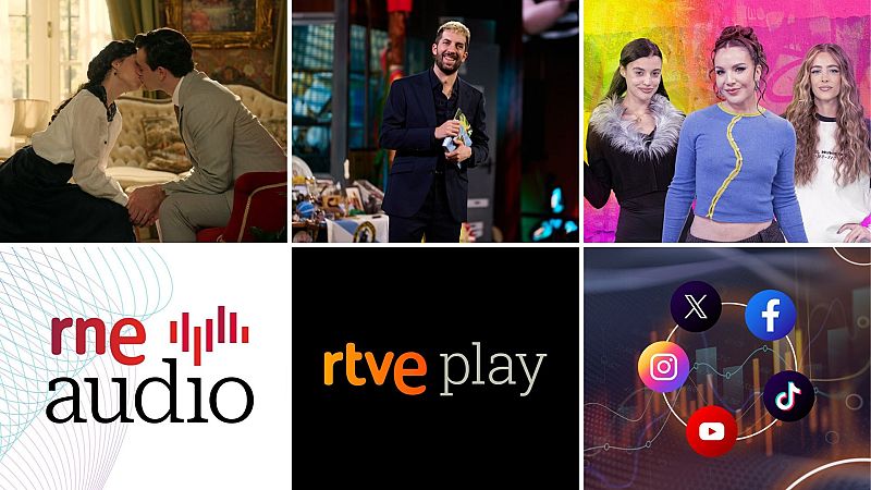 RTVE Play consigue su mejor marzo histórico y las redes de RTVE se acercan a los 1.400 millones de visualizaciones